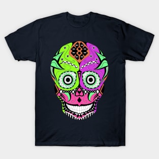 skull candy with smiley death in wild T-Shirt